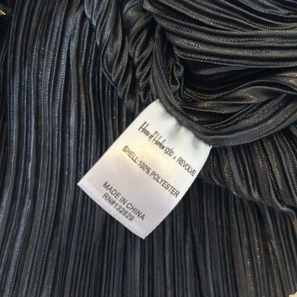 House of Harlow 1960 x Revolve Gold Lame Lynn Blouse - Picture 11 of 11